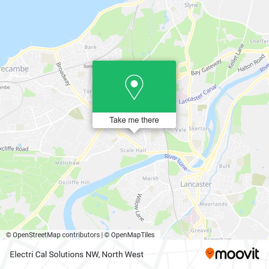 Electri Cal Solutions NW map