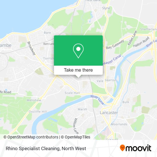 Rhino Specialist Cleaning map