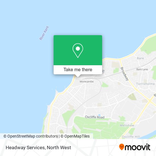 Headway Services map