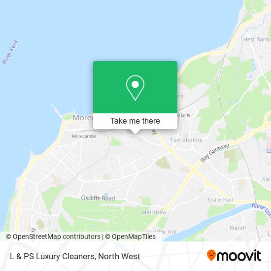 L & PS Luxury Cleaners map