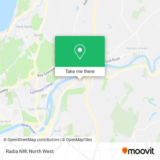 Radia NW map