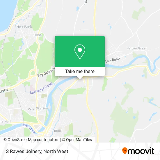 S Rawes Joinery map
