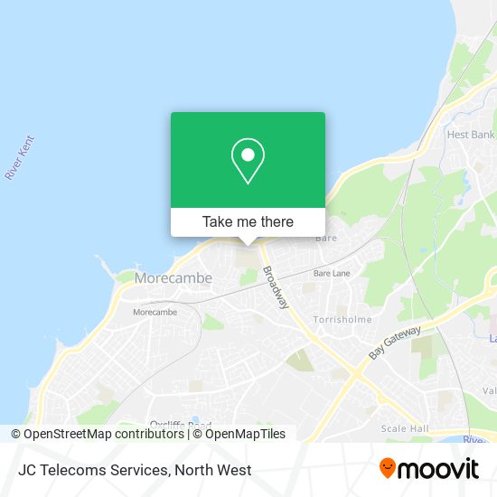 JC Telecoms Services map