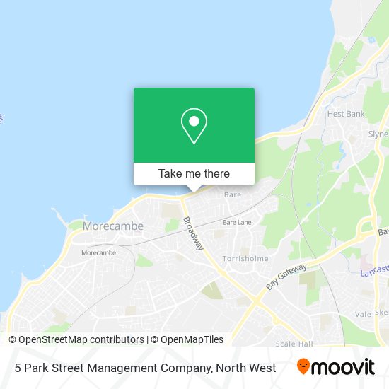 5 Park Street Management Company map
