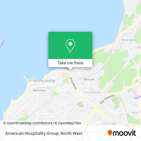 American Hospitality Group map