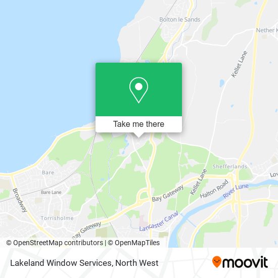 Lakeland Window Services map
