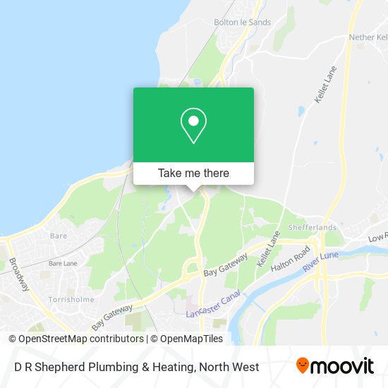 D R Shepherd Plumbing & Heating map
