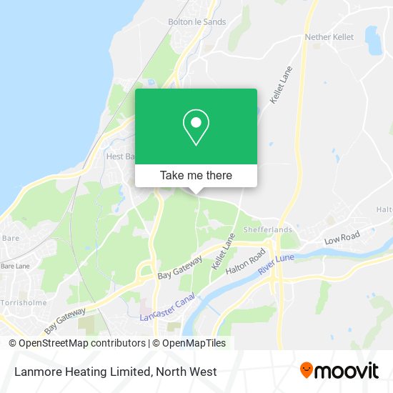 Lanmore Heating Limited map