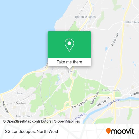 SG Landscapes map