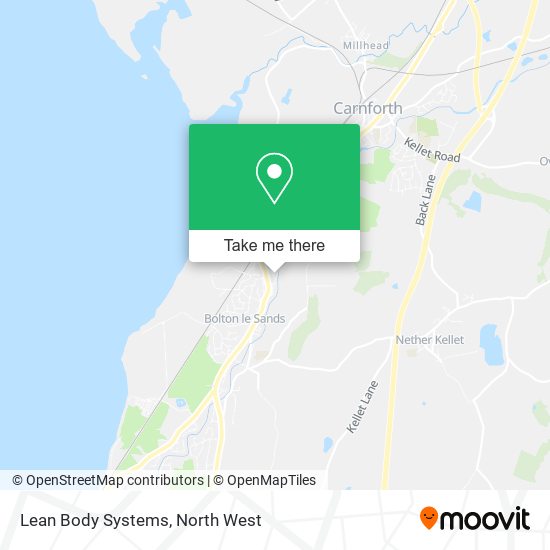 Lean Body Systems map