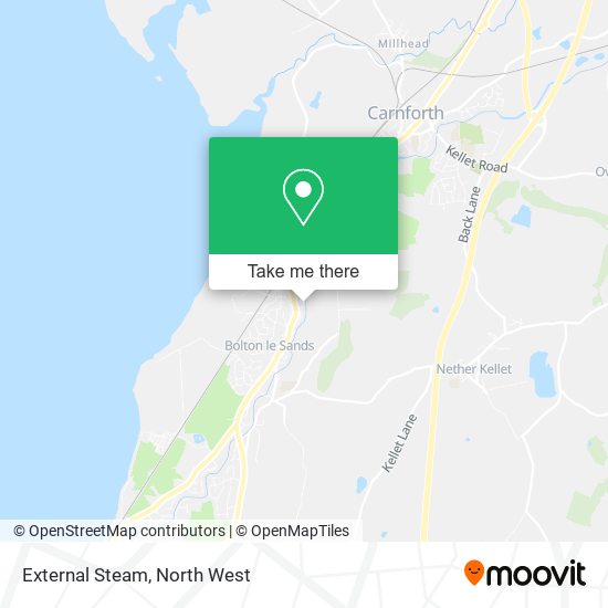 External Steam map