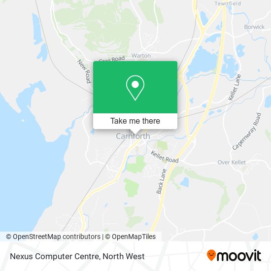 Nexus Computer Centre map