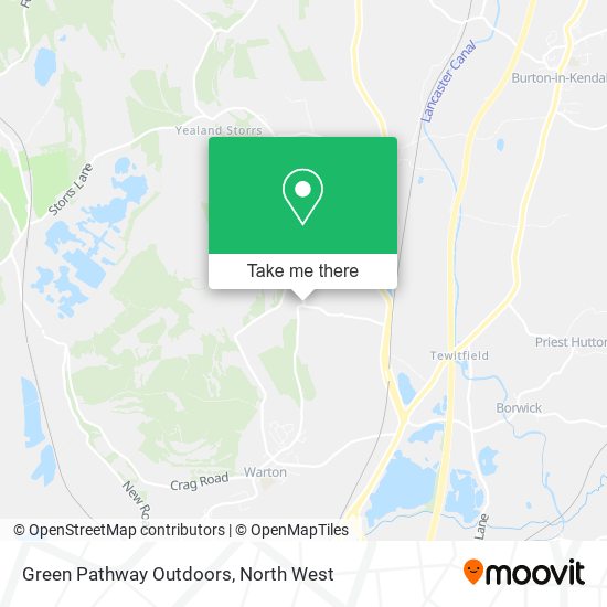 Green Pathway Outdoors map