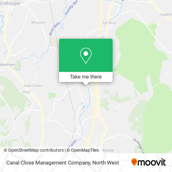 Canal Close Management Company map