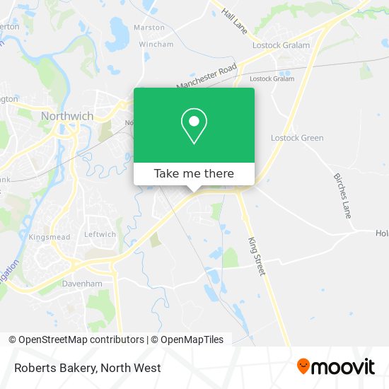 Roberts Bakery map