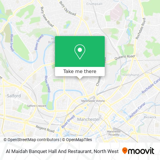 Al Maidah Banquet Hall And Restaurant map