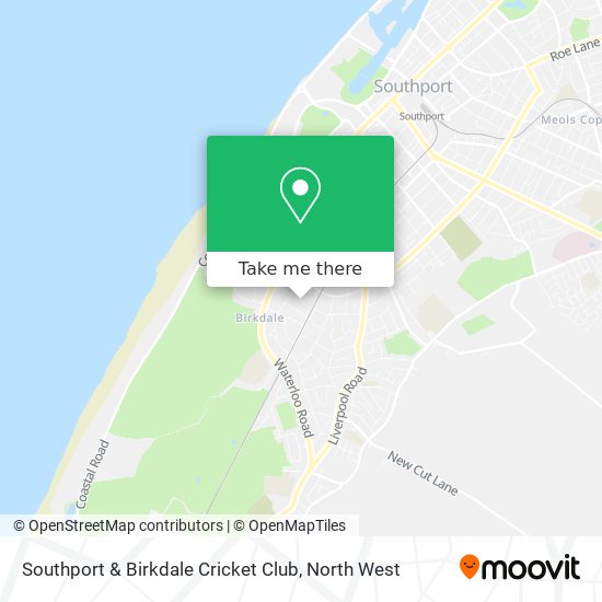 Southport & Birkdale Cricket Club map