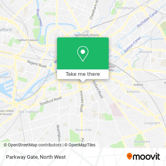 Parkway Gate map