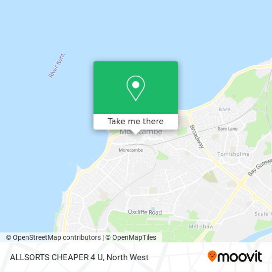 ALLSORTS CHEAPER 4 U map