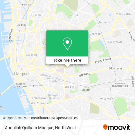 Abdullah Quilliam Mosque map