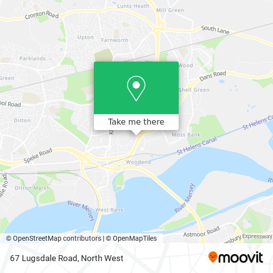 67 Lugsdale Road map