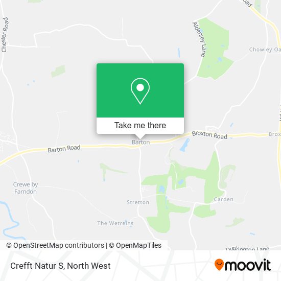 Crefft Natur S map