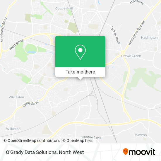 O'Grady Data Solutions map