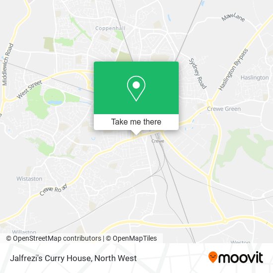 Jalfrezi's Curry House map