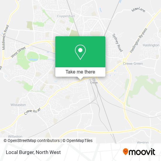 Local Burger map