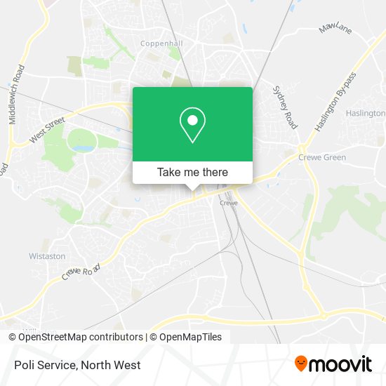 Poli Service map