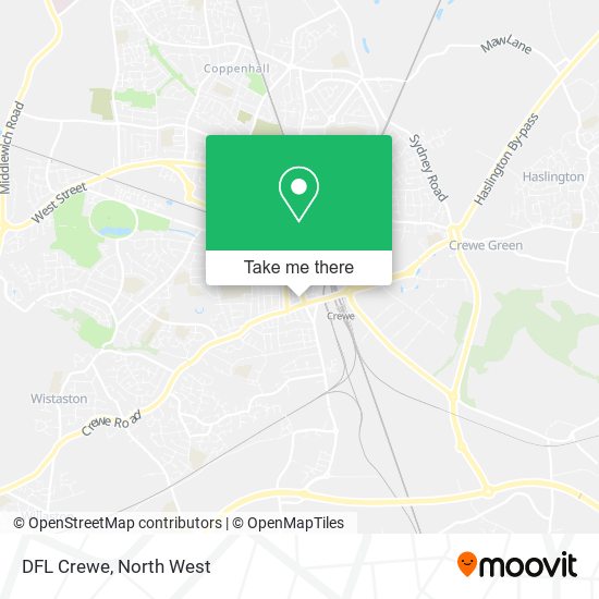 DFL Crewe map