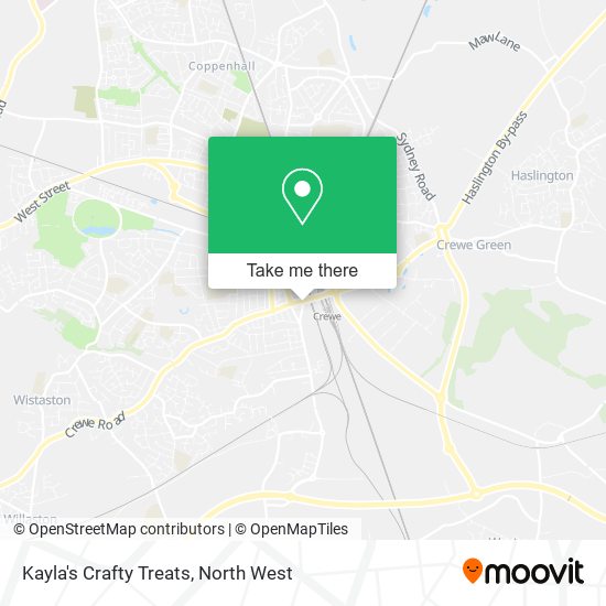 Kayla's Crafty Treats map