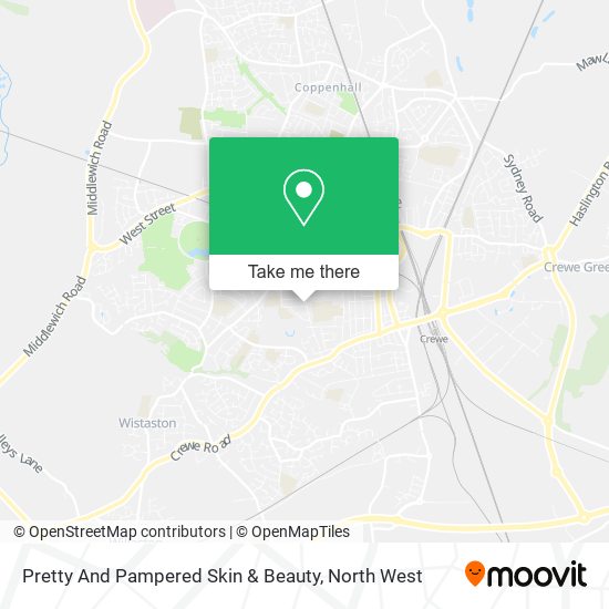 Pretty And Pampered Skin & Beauty map