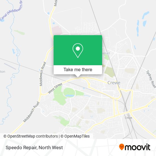 Speedo Repair map