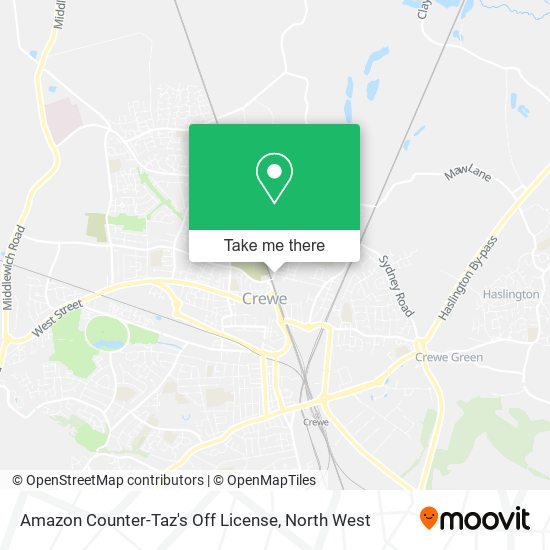 Amazon Counter-Taz's Off License map