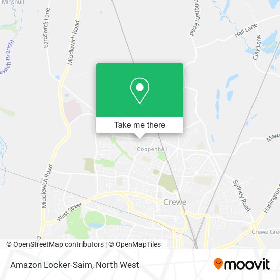 Amazon Locker-Saim map