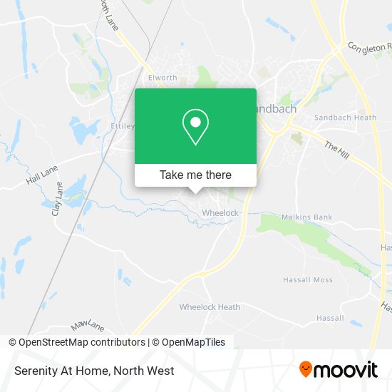 Serenity At Home map