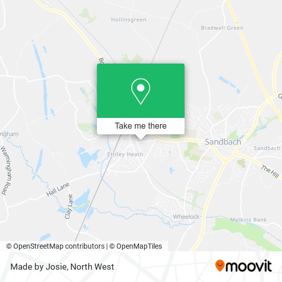 Made by Josie map