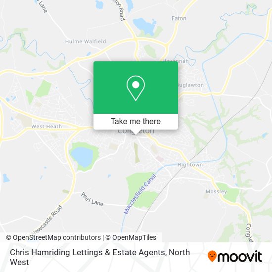 Chris Hamriding Lettings & Estate Agents map