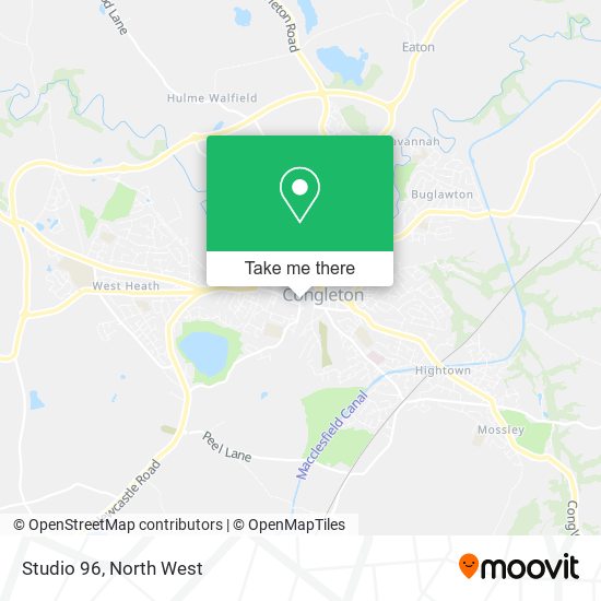 Studio 96 map