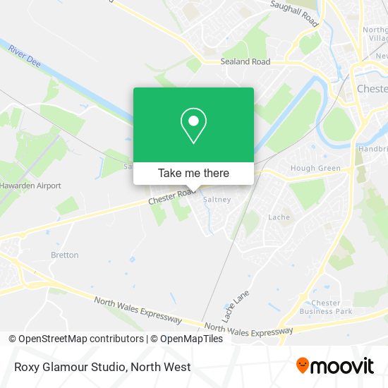Roxy Glamour Studio map