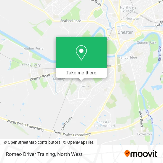 Romeo Driver Training map
