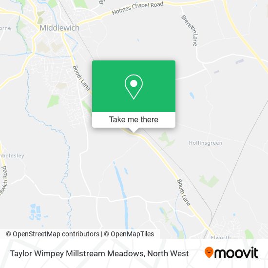 Taylor Wimpey Millstream Meadows map