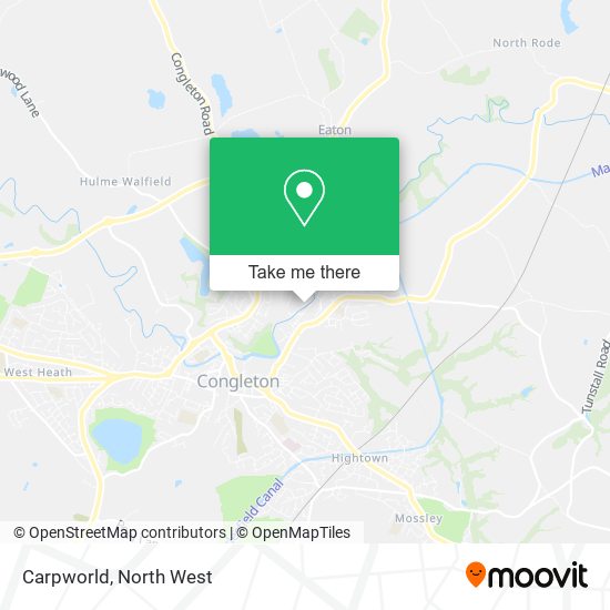 Carpworld map