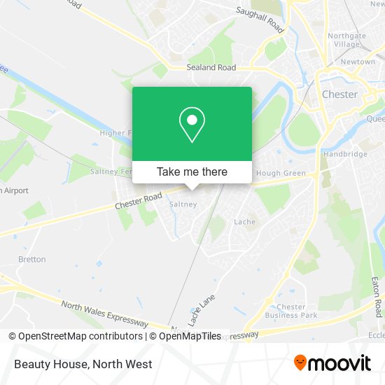Beauty House map