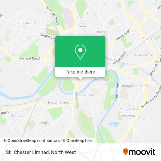 Ski Chester Limited map