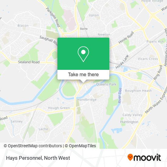 Hays Personnel map