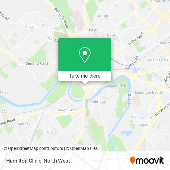 Hamilton Clinic map