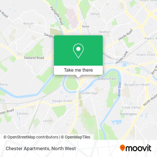 Chester Apartments map