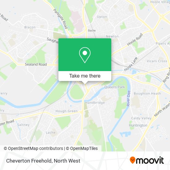 Cheverton Freehold map
